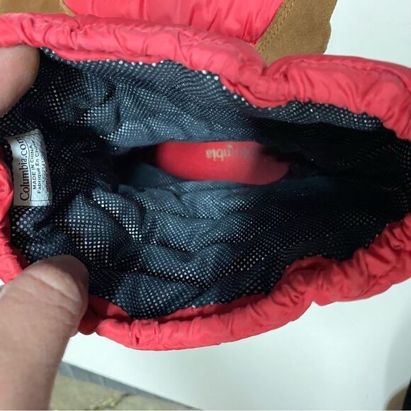 Columbia Women's Minx Moccasin waterproof Omni-Heat leather suede snow boots 7 - Picture 8 of 15